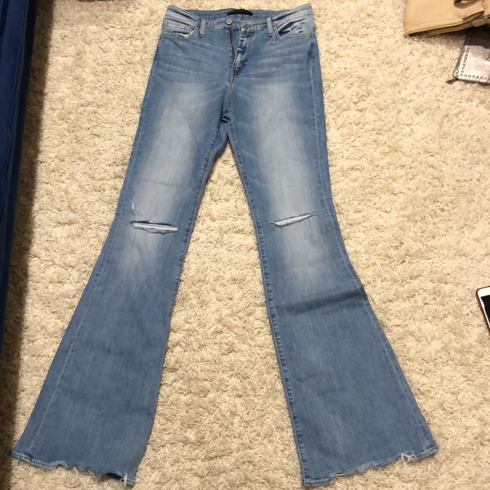 Flying Monkey Light Wash Flare Jeans Sz 29